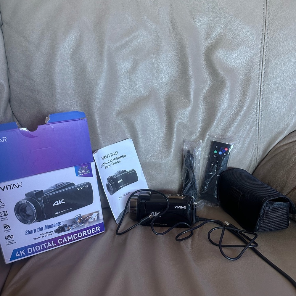 Vivitar 4K Digital Camcorder - Black